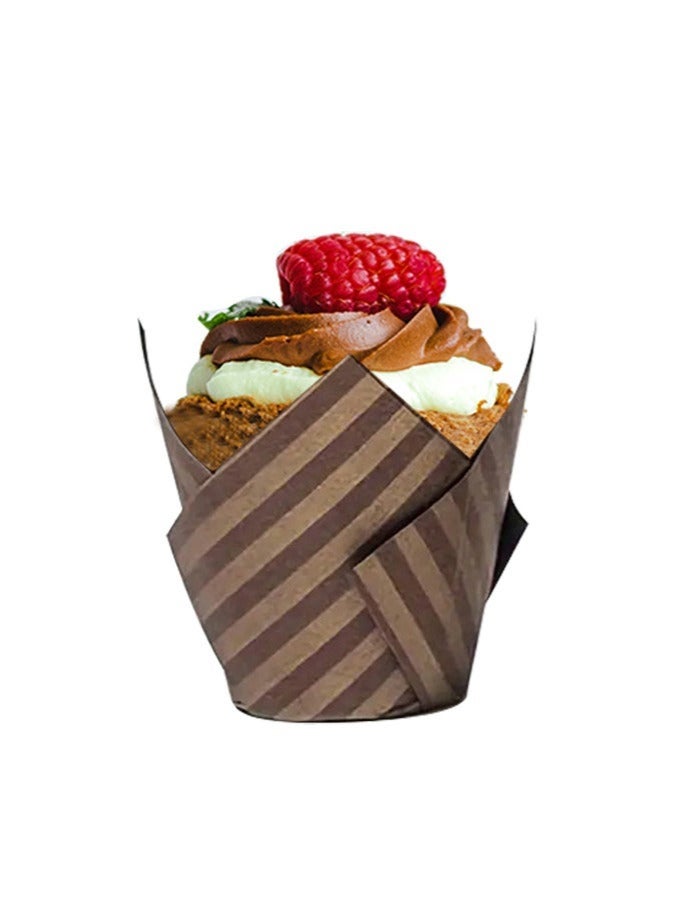 SHAOZHEN 100-Piece Cake Cup Liners Greaseproof paper baking cupcake Muffin liners - Image 5