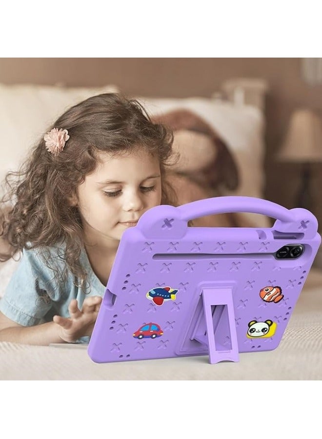 General Case Compatible with Honor Pad X9 11.5 Inch 2023, DIY Accessories for Kids, Shockproof Case with [Pencil Holder] [Shoulder Strap] [Handle Stand]  - Image 5