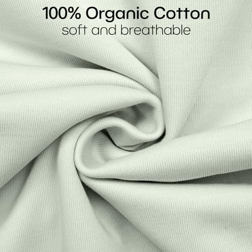MEXXI Organic Baby Lounger Cover | 100% Organic Cotton Hypoallergenic and Breathable Baby Nest (Pistachio Green, Organic Cotton) - Image 3