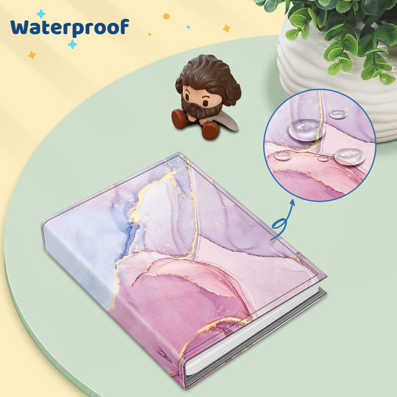 فينتي Fintie Photo Album 4x6 Photos - 52 صورًا صغيرة صغيرة من السعة النباتية ، ألبوم صورة محفظة محفظة ، ألبوم محفظة للعائلة. - Image 5