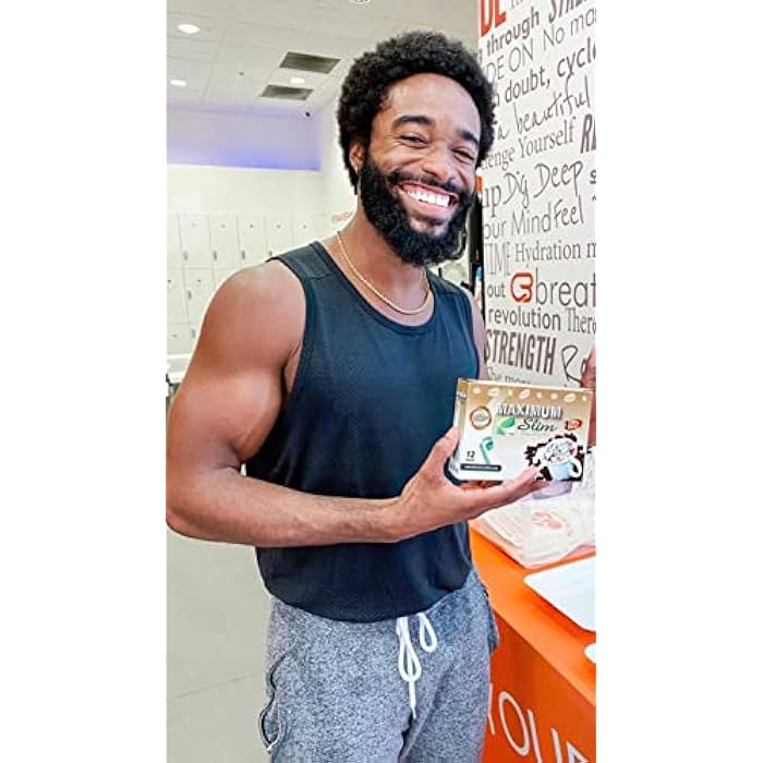 Maximum Slim Premium Instant Cocoa – Creamy, Delicious 4-in-1 Formula with Natural Herbal Extracts for Energy & Vitality, Maximum Satisfaction & Taste. No Side Effects (Laxative-Free) –USA Made, 12 Ct - Image 3