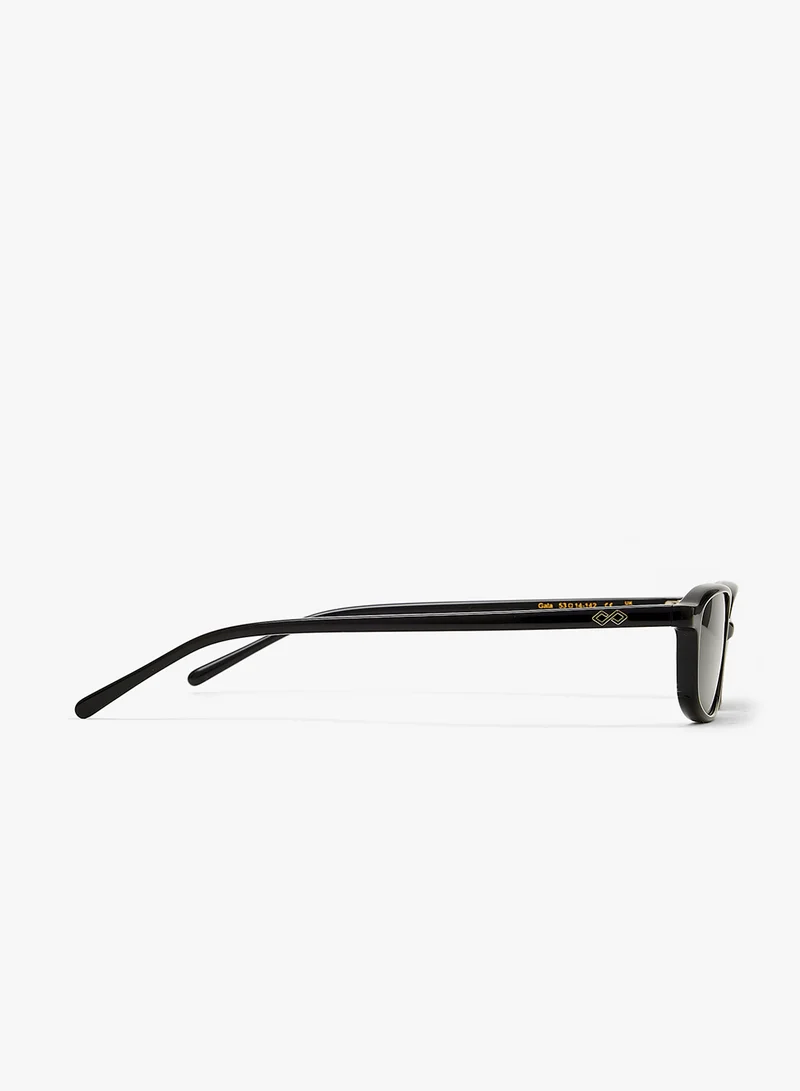 KAREN WAZEN Gaia Square Sunglasses