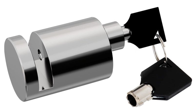 ELTRON TURBO ELT9900778 TITEG Steel Heavy Duty Disc Lock Brake Antitheft Locking Devices 7mm Pin Wheel Locking Security for Bike, Motorcycle, Scooty (Pack of 1, Chrome) - Image 3