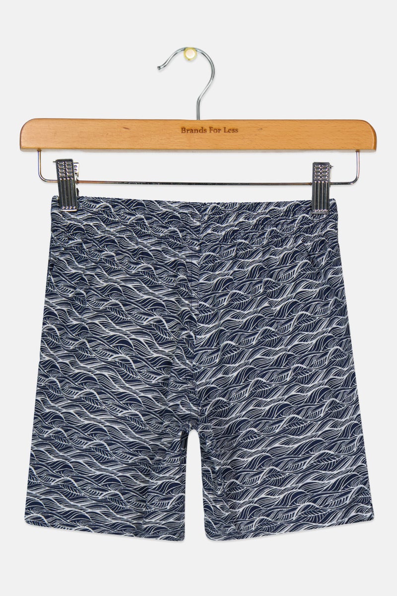 Jack Jones Kids Boys Allover Print Shorts, Multicolor  - Image 2