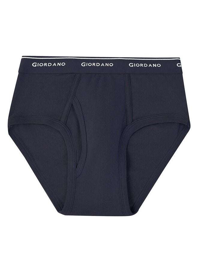 GIORDANO - Solid Classic Briefs (6 Pack) - Image 1