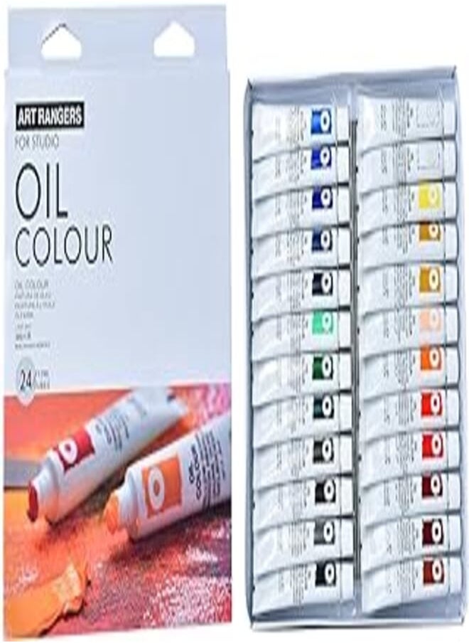 Art Rangers Oil Colour Pack Of 24 Tubes 12ml - Multicolor - pzsku/Z6DF8CE016A9B27AD1062Z/45/_/1720389347/1aafb155-9d61-49c5-a0bd-1fb73557ee67