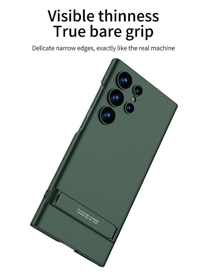 DUNISO Samsung Galaxy S24 Ultra Phone Case Full Body Protective Phone Cover Anti-fall Anti-fingerprint Phone Case With Phone Holder and Wireless Charging for Galaxy S24 Ultra 5G Phone Case - Image 5