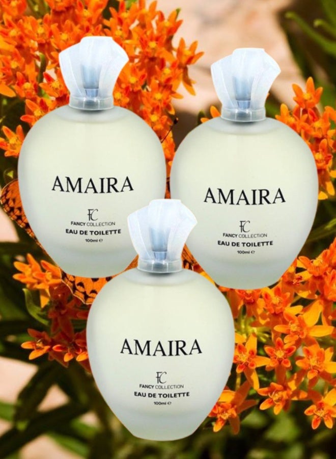 فانسي كوليكشون 3 قطع عطر اماريا 100مل - Image 1