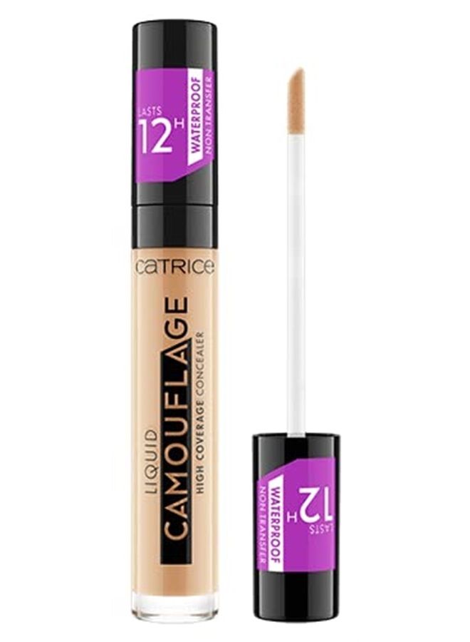 Catrice Liquid Camouflage High Coverage Concealer | Ultra Long Lasting Concealer | Oil & Paraben Free | Cruelty Free (048 | Desert Beige) - Image 1