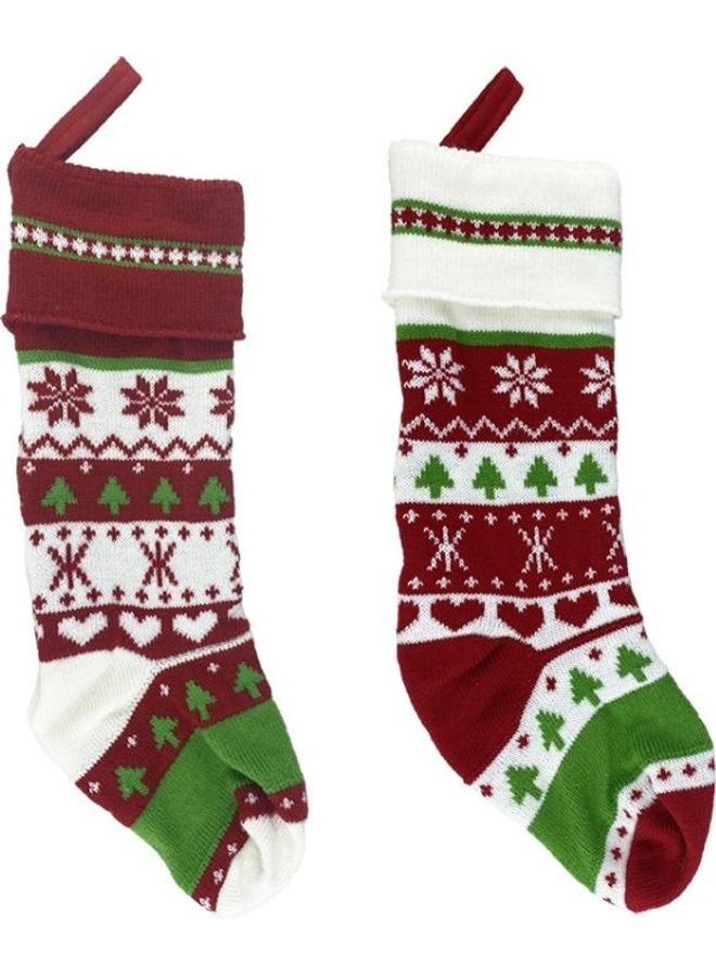 NIBEMINENT Decoration Woolen Socks Candy Bag Multicolour - Image 4
