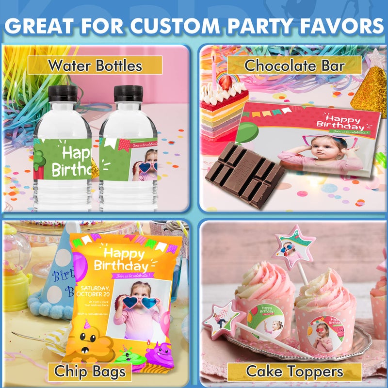 KOALA PAPER ورق صور كوالا 8.5 × 11 بوصة ورق طباعة صور لامع لطابعات الحبر النفاث مقاوم للماء 100 ورقة 200 جرام للاستخدام اليومي - Image 5