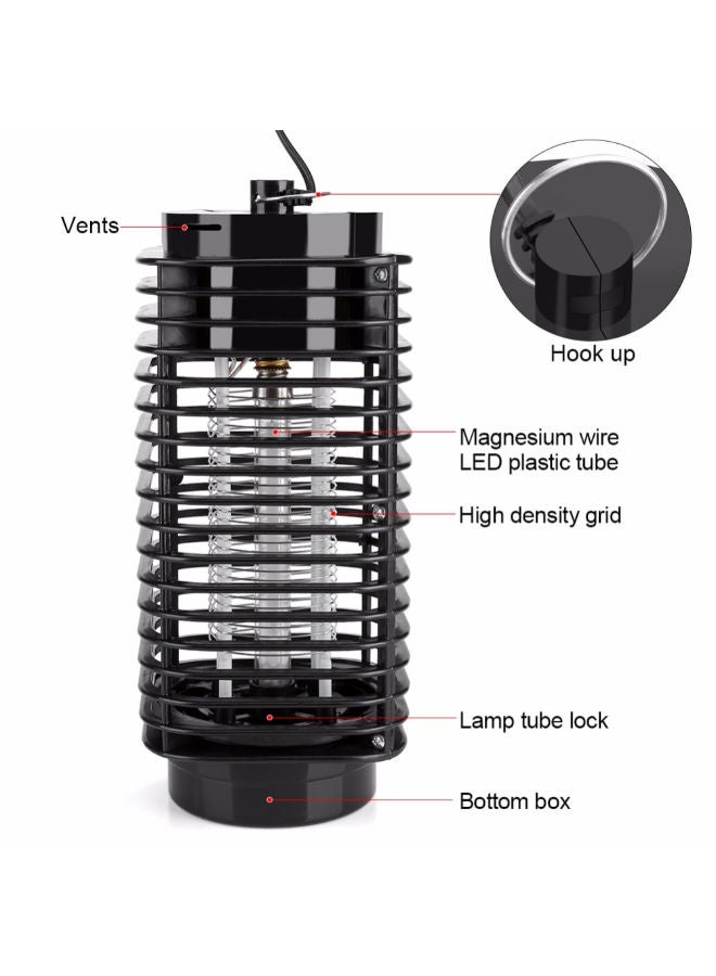 NIBEMINENT Electric Mosquito Insect Killer Lamp Black 11.5 x 26centimeter - Image 3