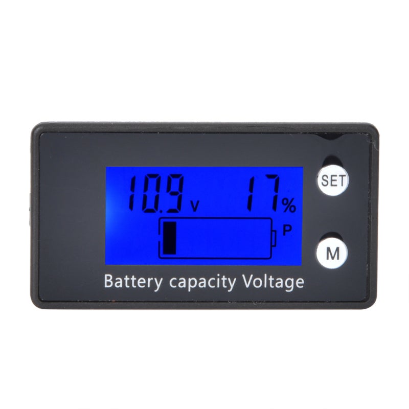 SUPNOVA DC 10V-100V Two-Wire DC Voltmeter LCD Display - Smart Chip Reverse Connection Protection Digital Voltmeter for Real-Time Monitoring - Image 5