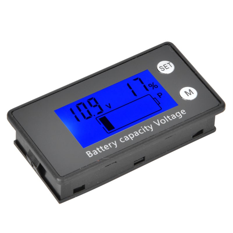 SUPNOVA DC 10V-100V Two-Wire DC Voltmeter LCD Display - Smart Chip Reverse Connection Protection Digital Voltmeter for Real-Time Monitoring - Image 2