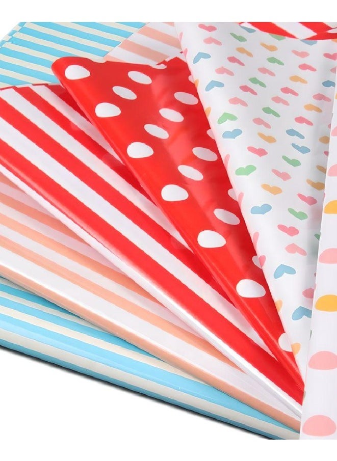 6 Pattern 6 Piece 50x70 cm Gift Wrap Paper Assortment with 1 Red Color 10 Meter Ribbon and 1 Transparent Tape - Create Beautifully Wrapped Gifts for Every - pzsku/Z6DF98C63FDFE8291B07FZ/45/_/1709665490/2326c88a-8b55-4e4a-ad31-c6da7b967c77