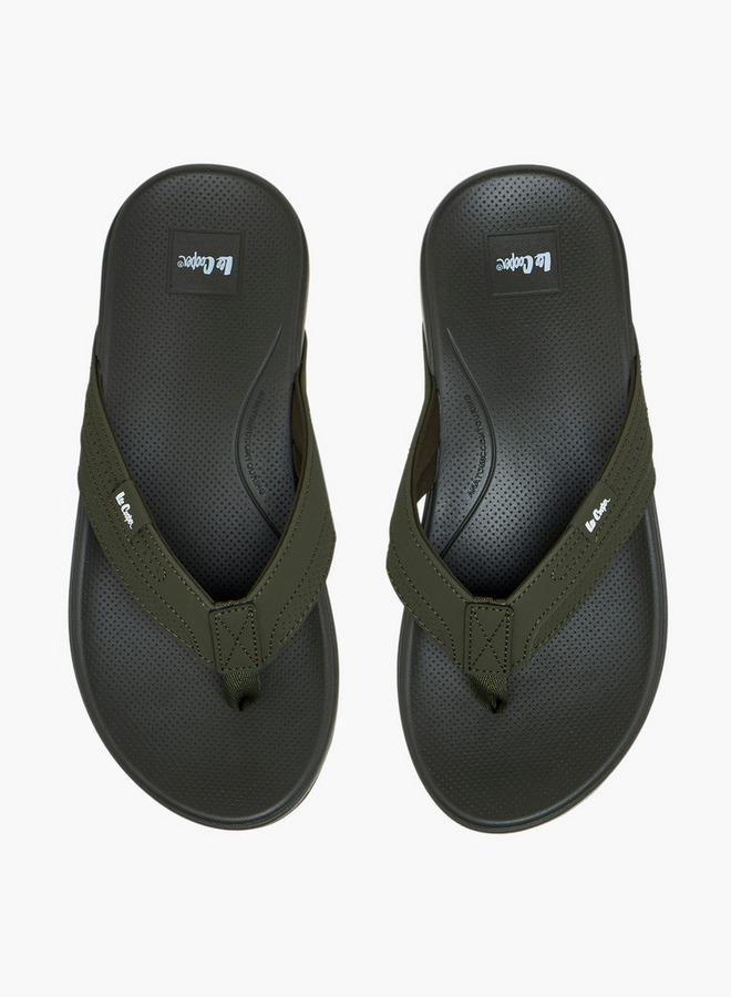 Lee Cooper Men Textured Thong Slippers - Image 2