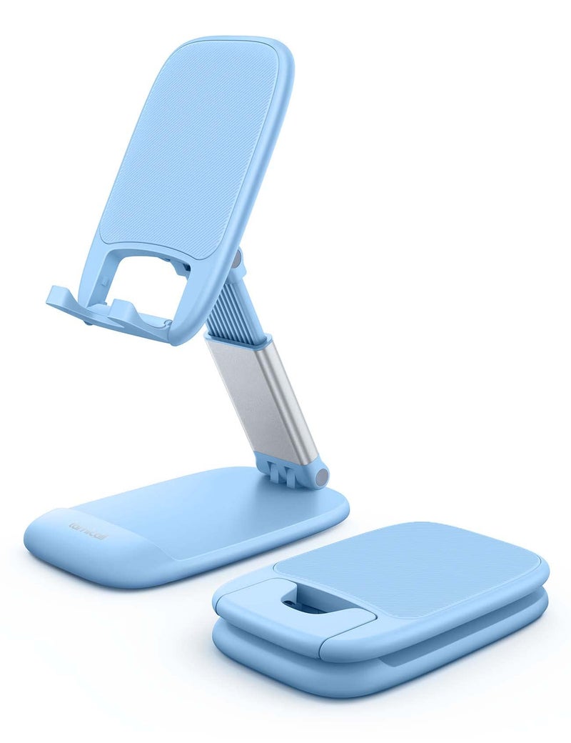 Lamicall Easter Basket Stuffers for Teens Girls Boys Cell Phone Stand, Blue Cell Phone Holder for 4-8'' Smartphone, Desk Accessories & Workspace Organizers, Telephone Stands - Image 1