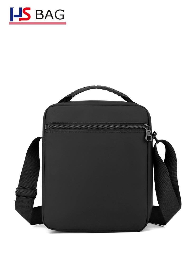 Korean Style Men'S Business Shoulder Bag New Waterproof Nylon Vertical Portable Crossbody Bag Casual Travel Backpack - Image 5