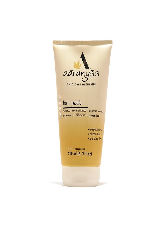 Aaranyaa - Hair Pack With Argan Oil (200Ml) Hair Mask For Dry & Frizzy Hair | Deep Conditioning And Hair Fall Control | For Men & Women | 200Ml - Sulphate Free - Image 1