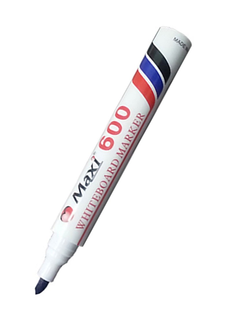 Maxi 5-Piece White Board Marker Chisel Tip Blue Ink - Image 2