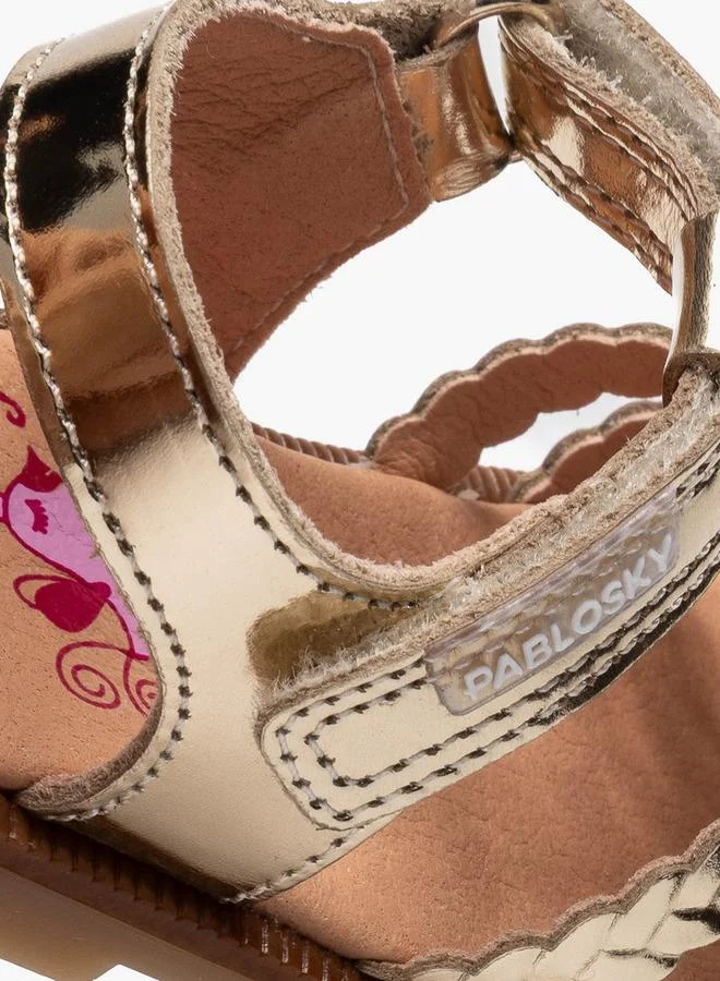 Pablosky Sandals With Hook & Loop Closure
