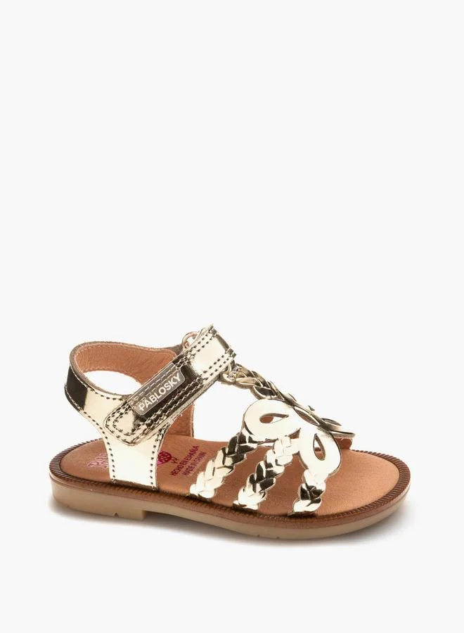 بابلوسكي Sandals With Hook & Loop Closure