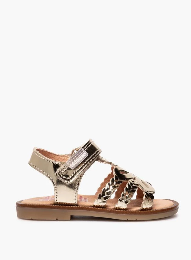 بابلوسكي Sandals With Hook & Loop Closure