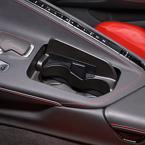 CHEAYAR Cup Holder Inserts Compatible with Chevrolet Corvette C8 2020-2023 Z06 Z51, Cup Holder Expander for Car, Cup Holder Pocket Organizer, Shelves Designed for Things Like Phones and Glasses, C8 Accessory - Image 4