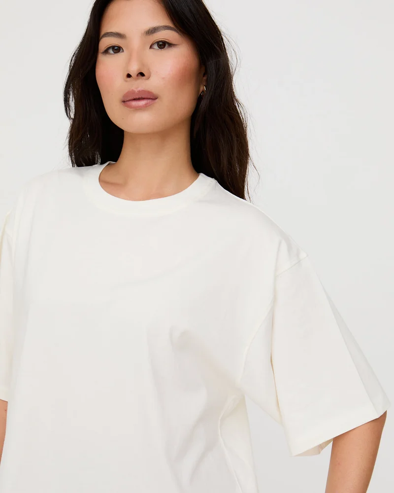 ترتلدوف لندن Elsie White Oversized T-shirt