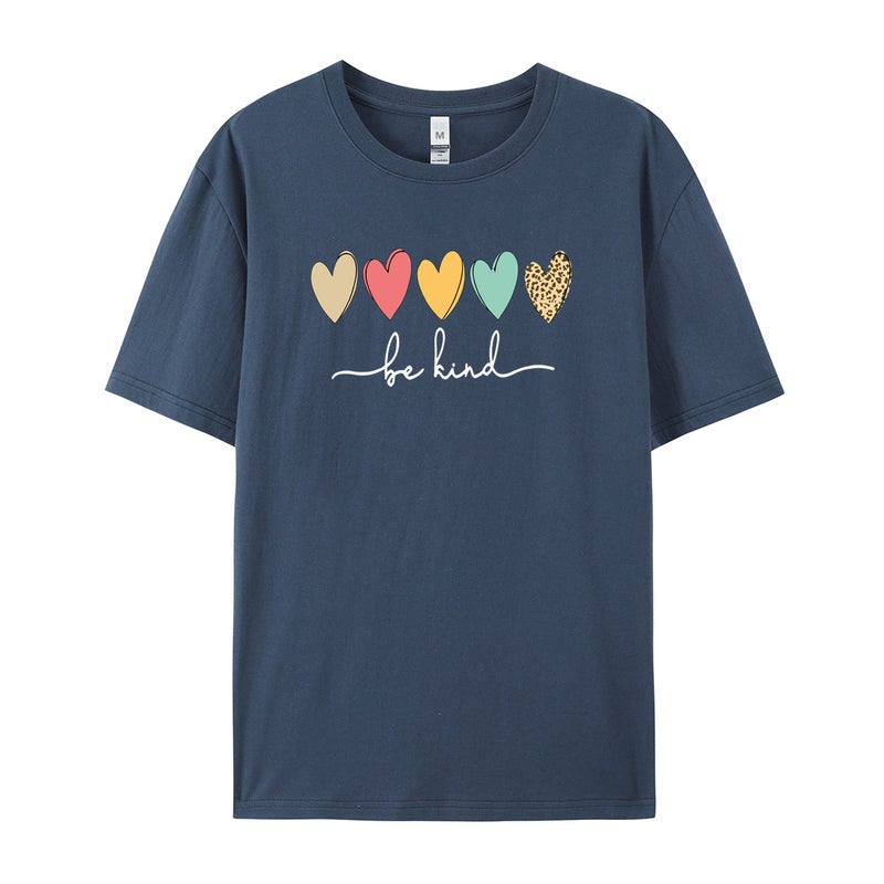 Cotton Code Be Kind Love Ladies Blessing T-Shirt Ladies Short Sleeve - Image 1