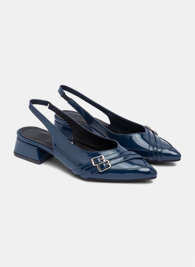 TGS Double Strap Low Slingback - Image 2