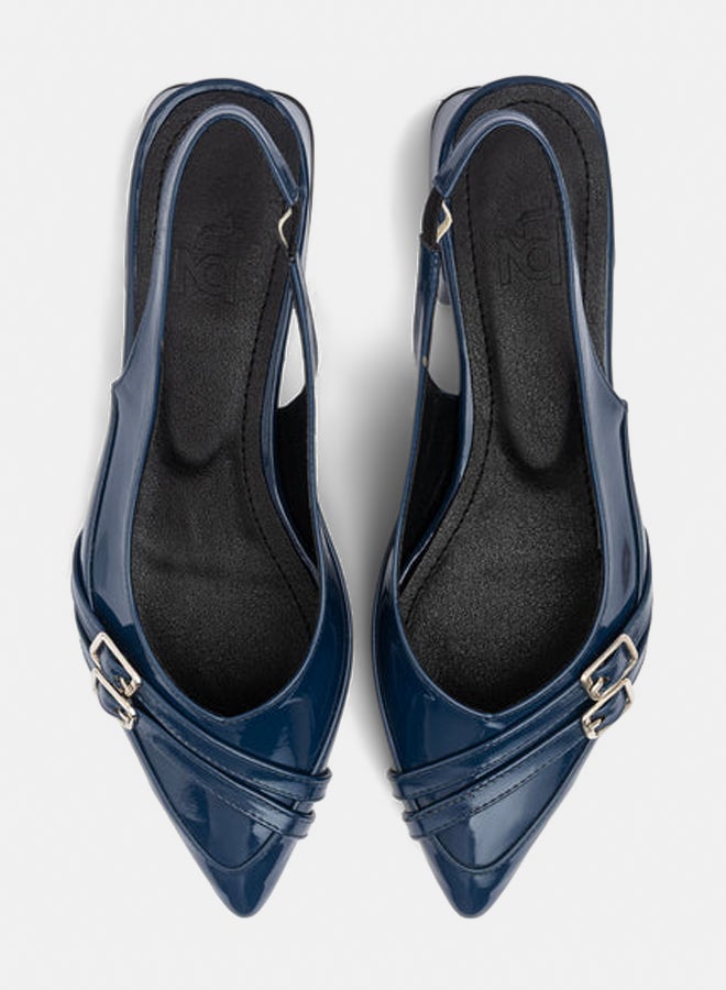 TGS Double Strap Low Slingback - Image 1