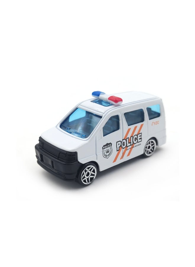 Alloy Toy Car Model Simulation Police Car Children's Pocket Car Sliding Car Racing Car Sports Car Boy Toy-Color:OPP Bag Single  - Image 4