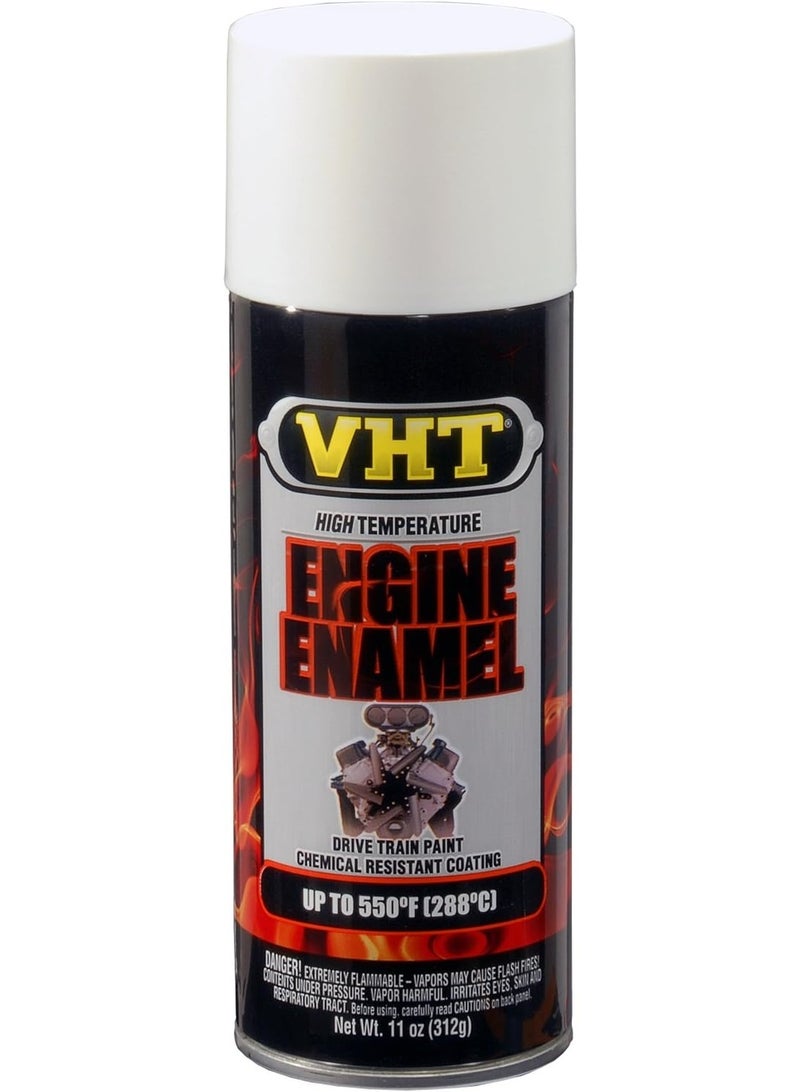 VHT SP129 Engine Enamel Gloss White Can - 11 oz. - Image 1