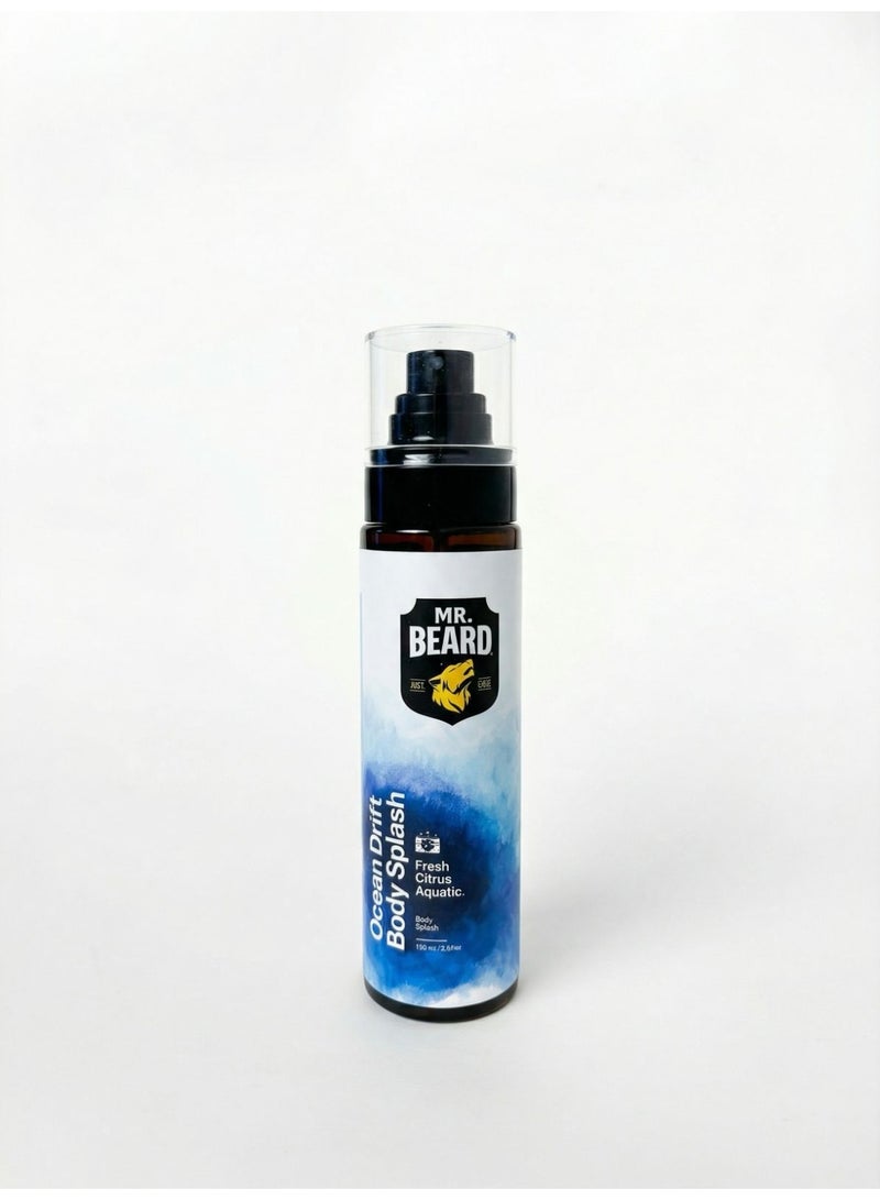 Mr.Beard Body Splash for Men  -Ocean Drift |-150ml - Image 1