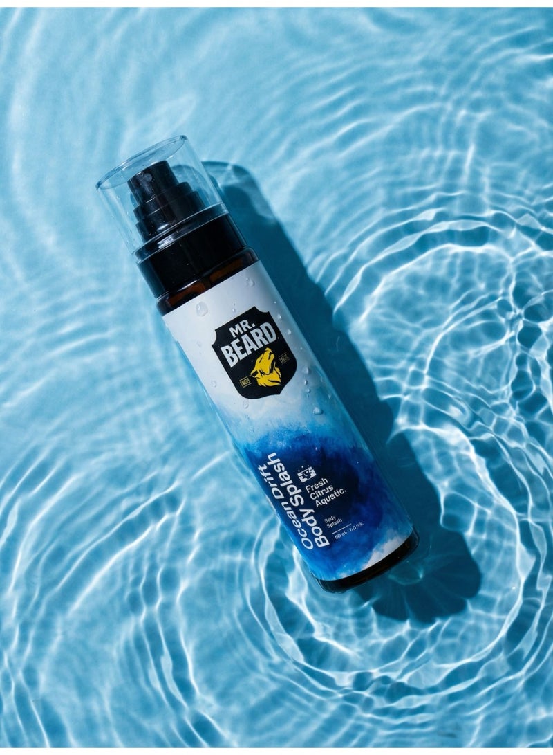 Mr.Beard Body Splash for Men  -Ocean Drift |-150ml - Image 3