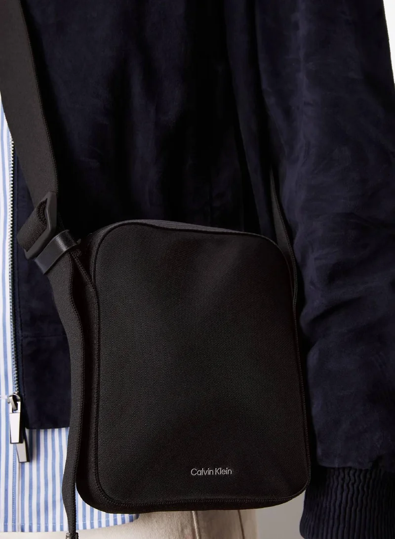 Calvin Klein Ck Black Reporter Bag for Men | Best Price UAE