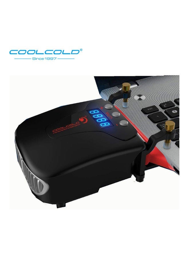 NIBEMINENT K36 USB Laptop Fan Cooler Black  - Image 3