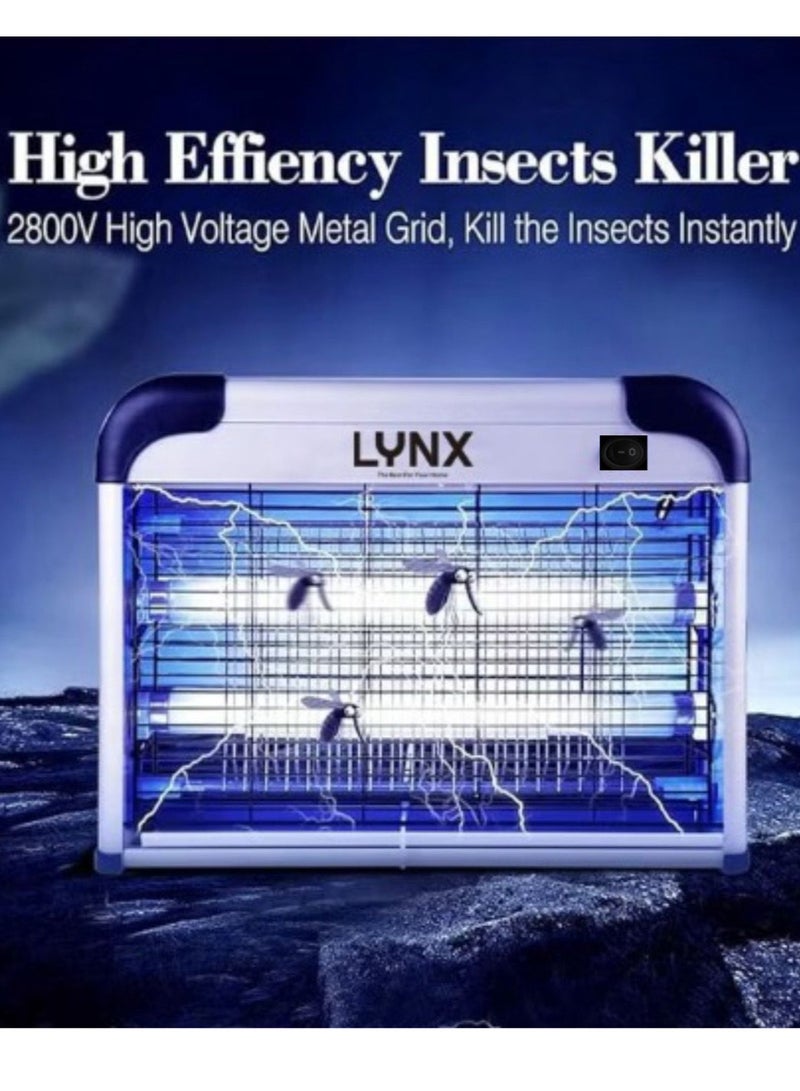 LYNX led Bug Zapper Fly Traps I 2 Tubes Insect Killer | Non- Poison, No Smell, Non-Pollution Healthful | Ideal for Office, Home, Hotels 30W LN-IK-2030 - Image 3