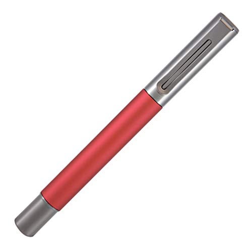 Monteverde USA Ritma Fountain Pen in Red – Fine Nib, Smooth JoWo Stainless Steel, Refillable Ink Cartridge/Converter – Perfect for Everyday Writing & Journaling - Image 4