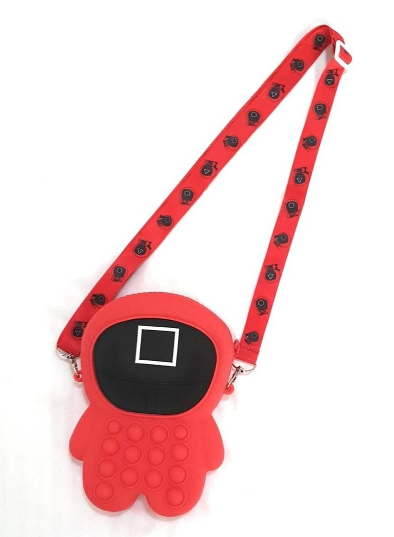 DARIYAH حقيبة كتف Squid It Game Pop Push Fidget Crossbody - Image 1