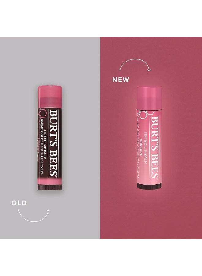Burt's Bees Tinted Lip Balm - Hibiscus - Image 5