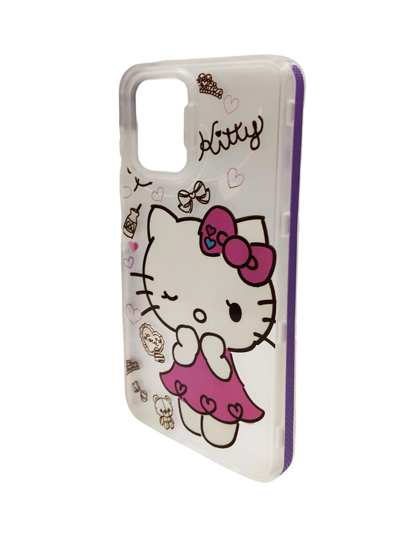 CFS Cute Cat Design TPU Back Cover for Xiaomi Note 10 4G - Multicolor - Image 3