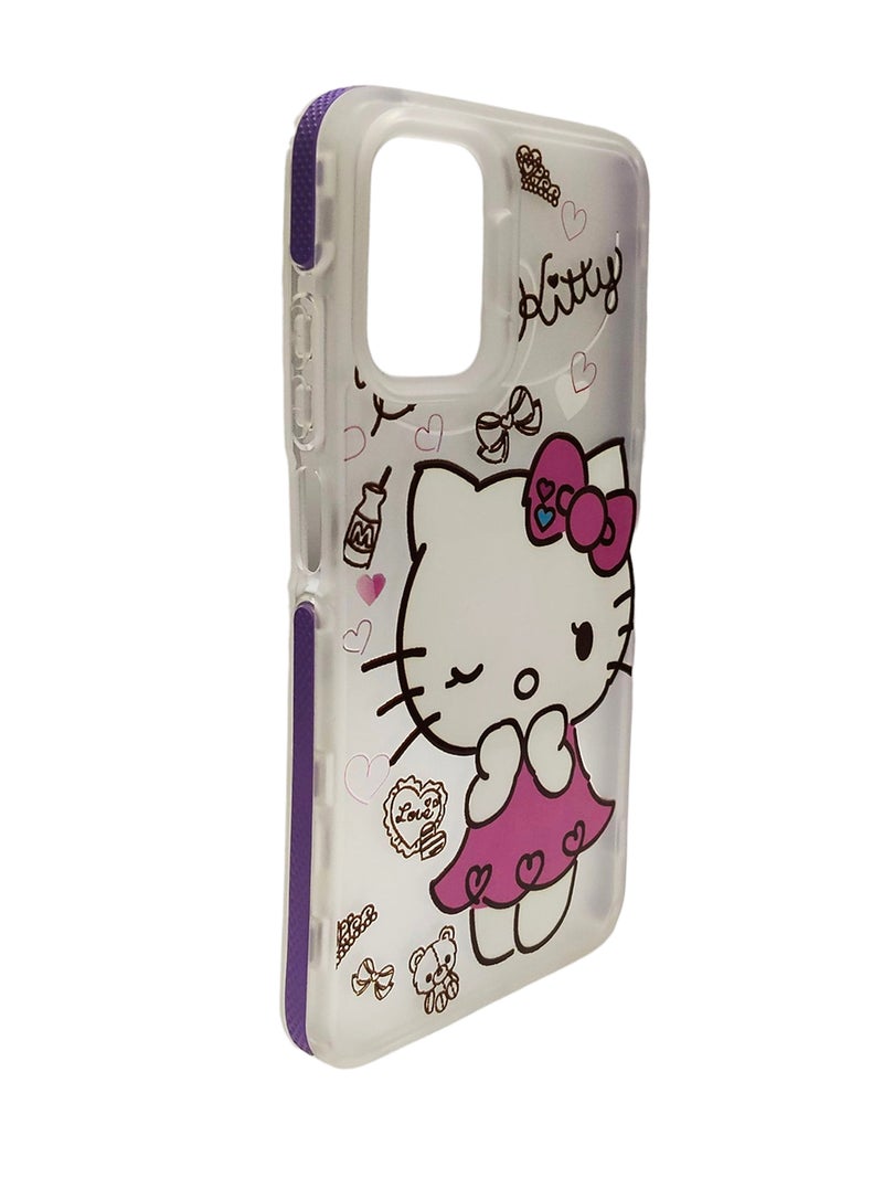 CFS Cute Cat Design TPU Back Cover for Xiaomi Note 10 4G - Multicolor - Image 2