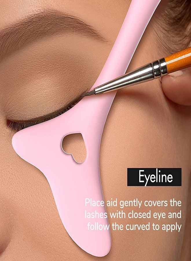 Generic Functional makeup eyeliner auxiliary eyelash eye shadow lipstick positioning silicone eyeliner auxiliary  - Image 4
