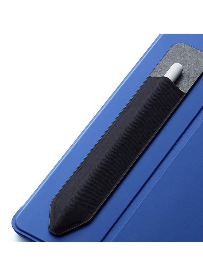 جراب قلم مرن من الليكرا لجهاز iPad اللوحي جراب قلم ستايلس جراب قلم سعوي حامل قلم أسود - Image 1
