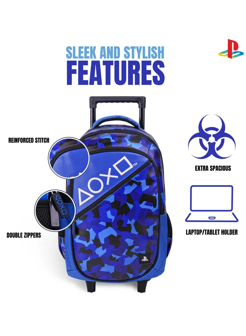 PlayStation Sony Playstation Play In Camo 18" Trolley Backpack