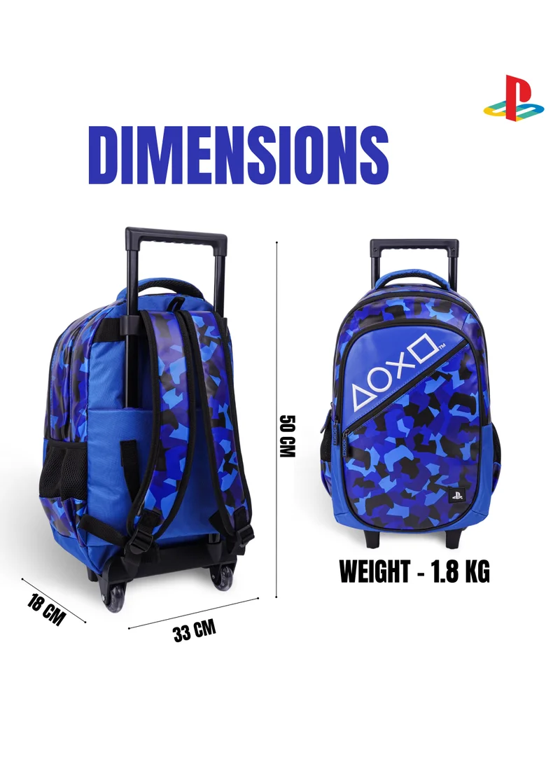 PlayStation Sony Playstation Play In Camo 18" Trolley Backpack
