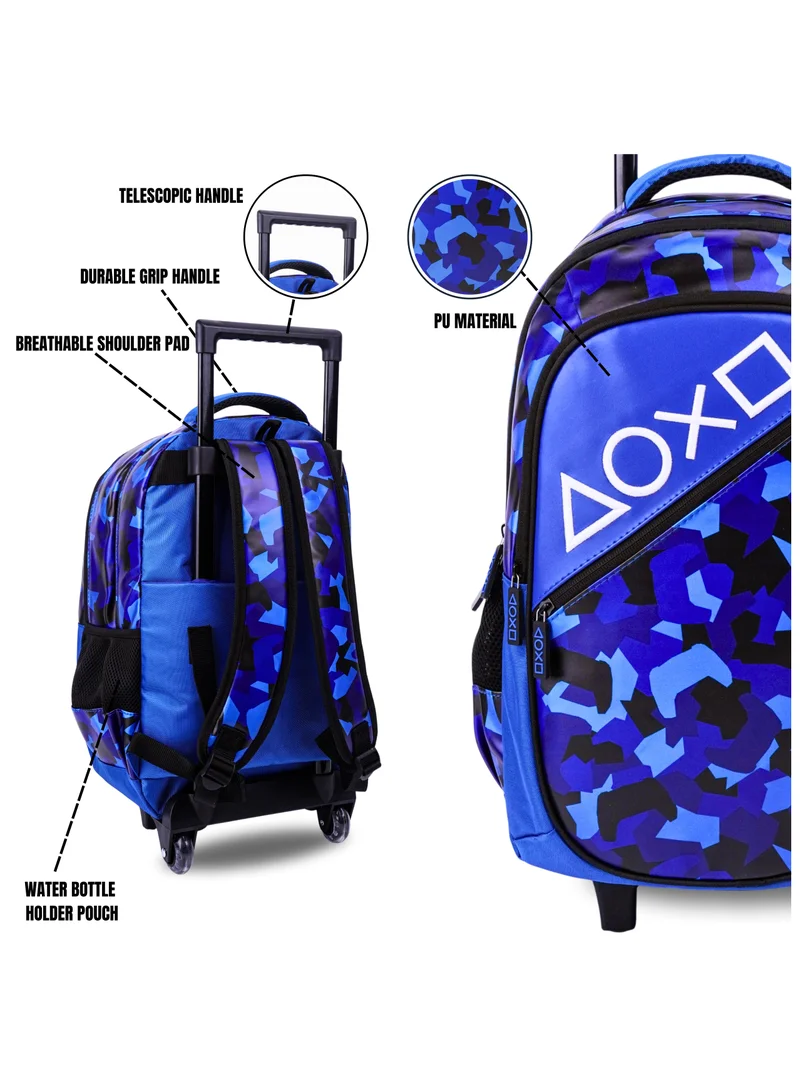PlayStation Sony Playstation Play In Camo 18" Trolley Backpack