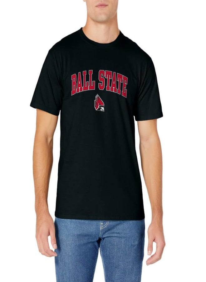 Elite Authentics Ball State Cardinals Arch Over Officially Licensed Black T-Shirt - Image 2